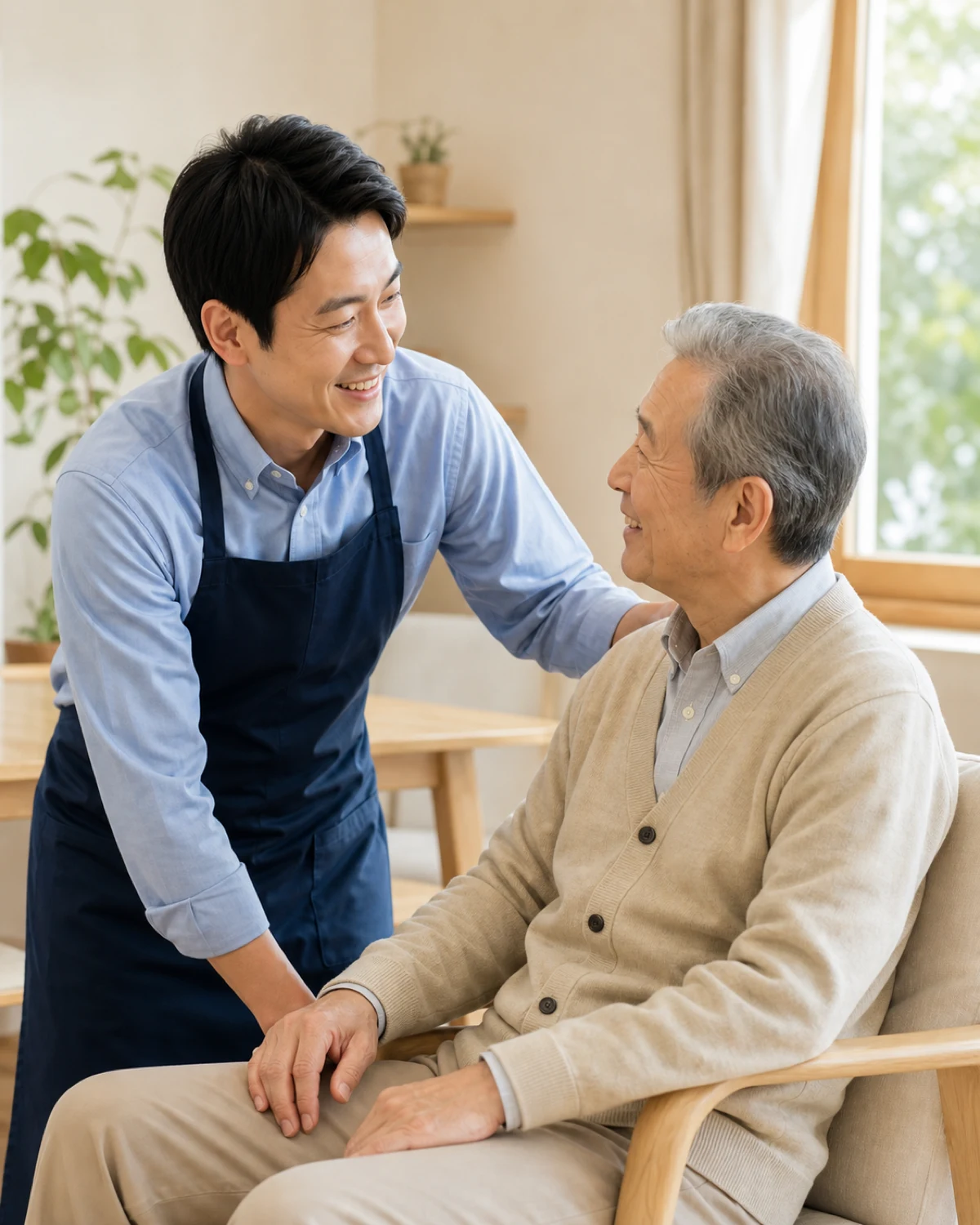 高齢者に寄り添う支援者